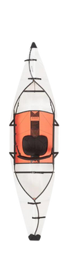 Top view of inlet kayak model