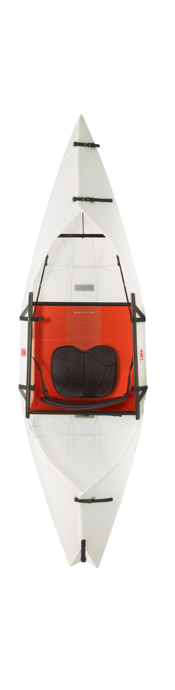 Top view of Lake Sport kayak model